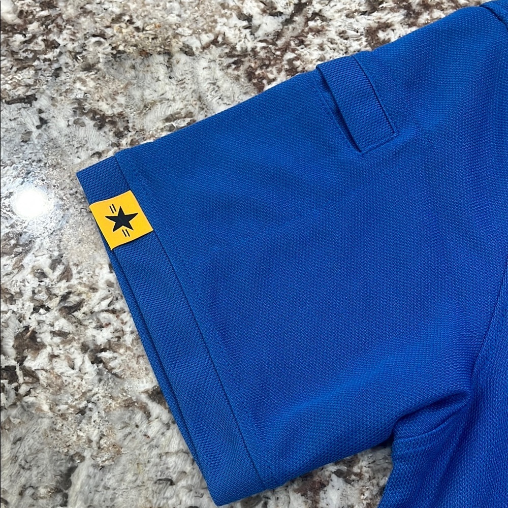 Never Worn Men's Blue Golf Shirt, Moisture Wicking NWOT - Picture 3 of 9